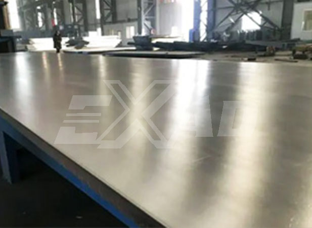 Stainless steel clad plate